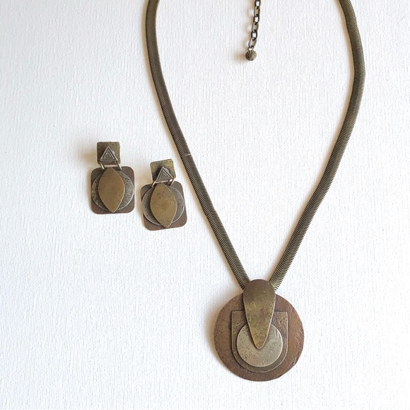Baer SF Vintage Necklace and Earring Set - Picture 6 of 9